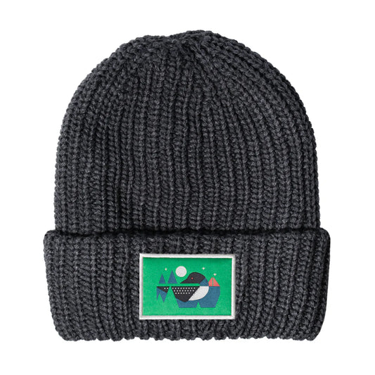Loon Calls Chunky Cuffed Beanie || Minnesota Made Gifts
