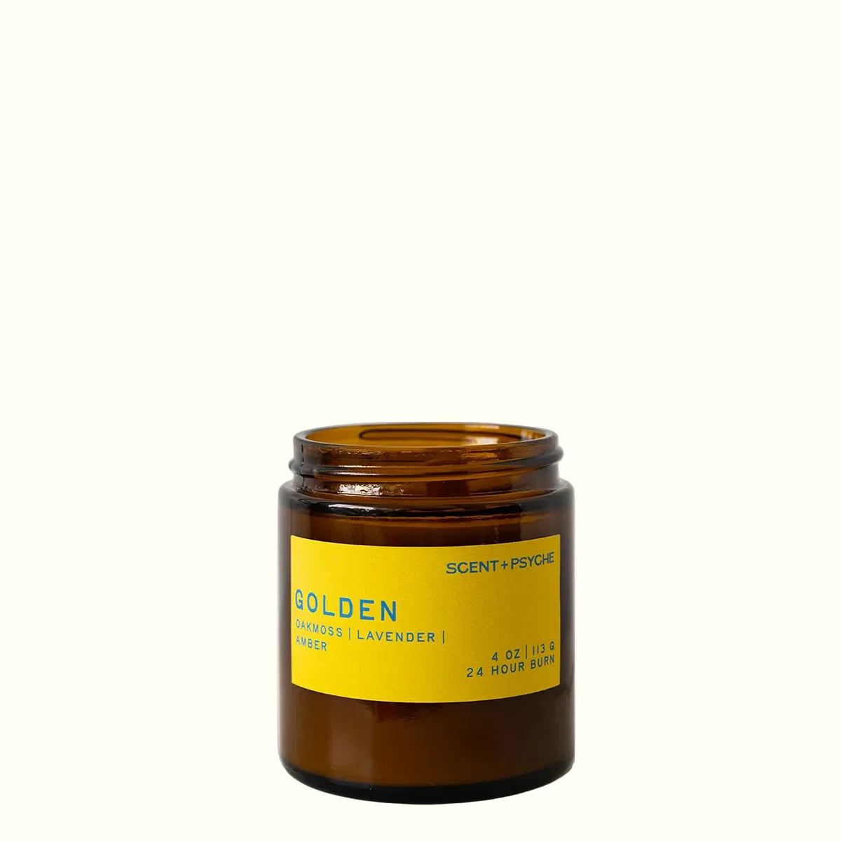 Scent + Psyche | Golden Wood Wick Candle