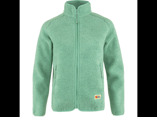 FjallRaven W Vardag Pile Fleece Aloe Green Md