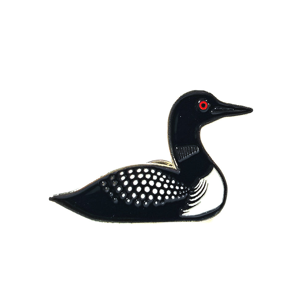 Loon Enamel Pin (1.25")