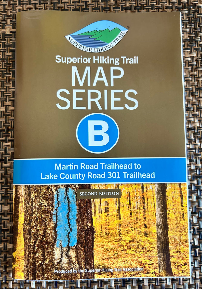 SHT Map Series B: Martin Road Trailhead to Lake County Road 301 Trailhead || Minnesota Made Gifts