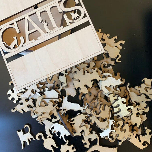 Cats Wooden Puzzle