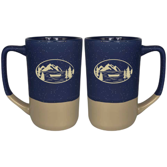 Canoe Scene Boulder Mug