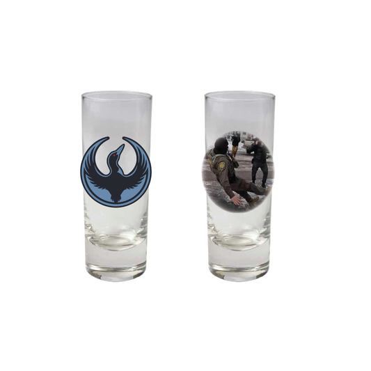 Rebel Loon ICE Agent Shot Glass || Minnesota Made Gifts