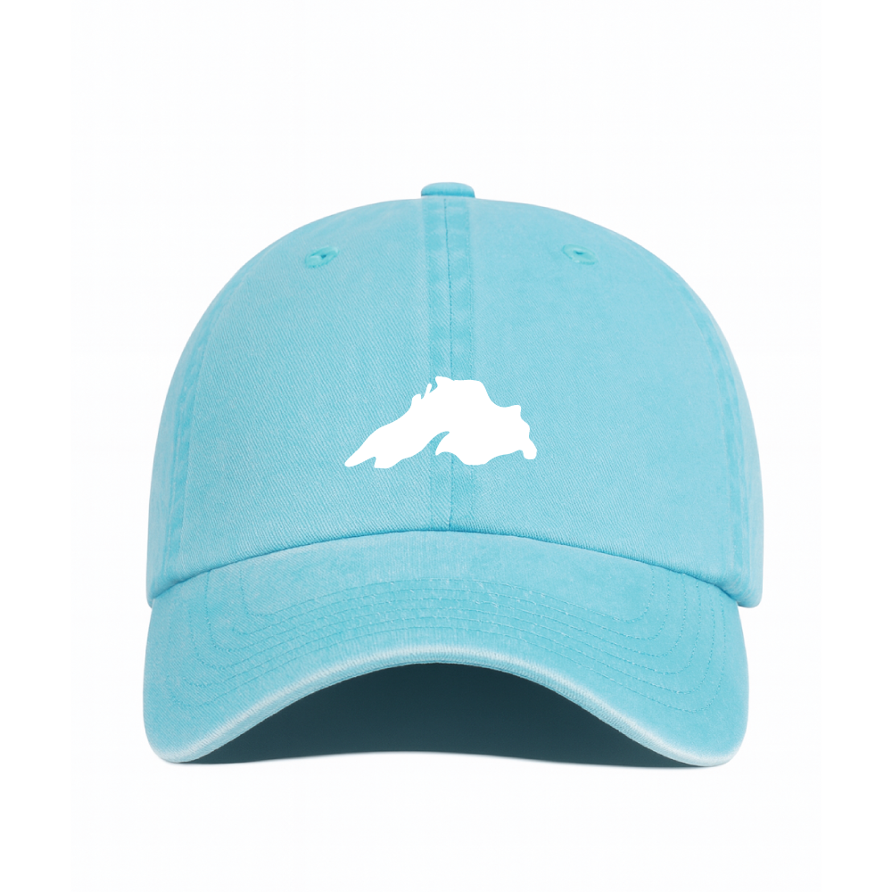 Lake Superior Embroidered Dad Hat || Minnesota Made Gifts