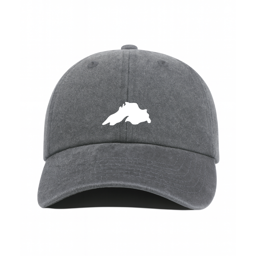 Lake Superior Embroidered Dad Hat || Minnesota Made Gifts