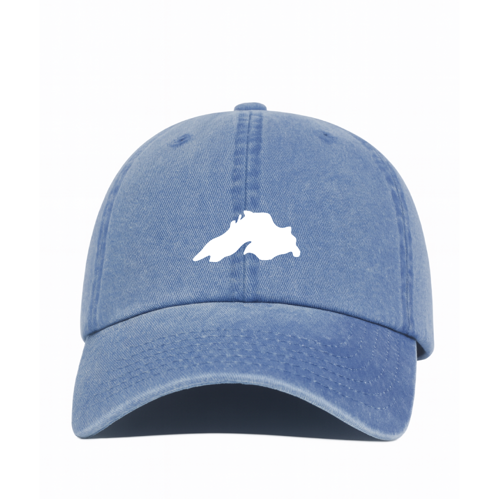 Lake Superior Embroidered Dad Hat || Minnesota Made Gifts