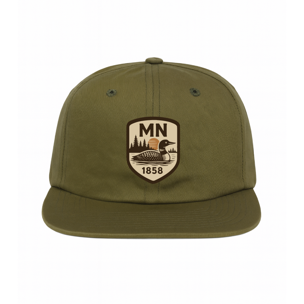 Minnesota Hat | MN Loon | 1858 || Minnesota Made Gifts