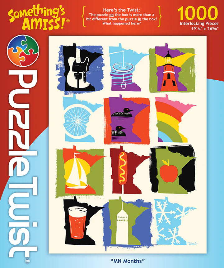 Puzzletwist Puzzles || Minnesota Made Gifts