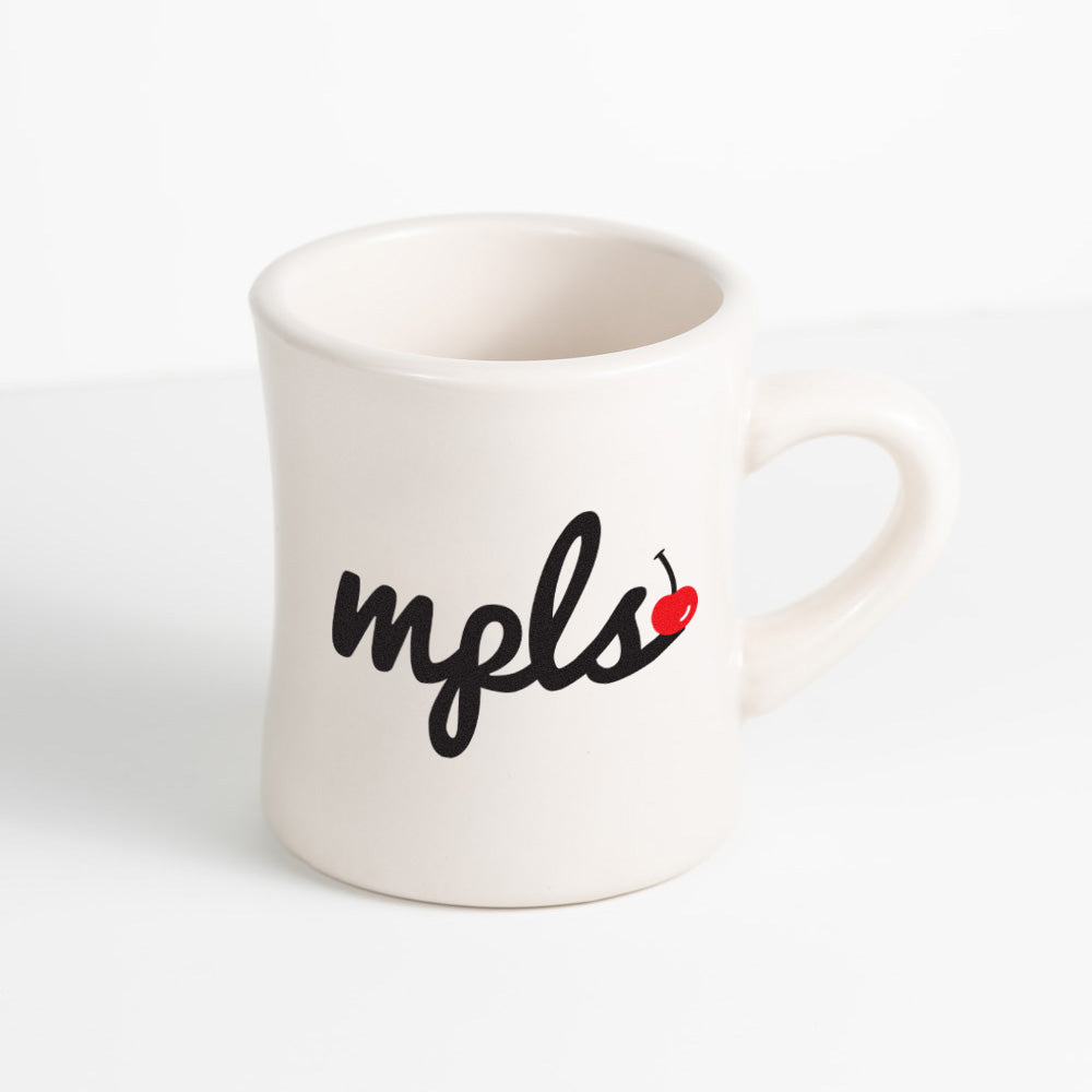 Mpls With A Cherry On Top Hat Diner Mug
