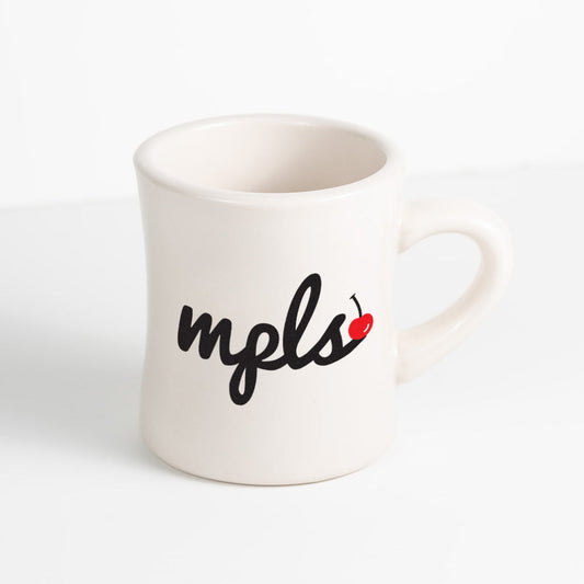 Mpls With A Cherry On Top Hat Diner Mug