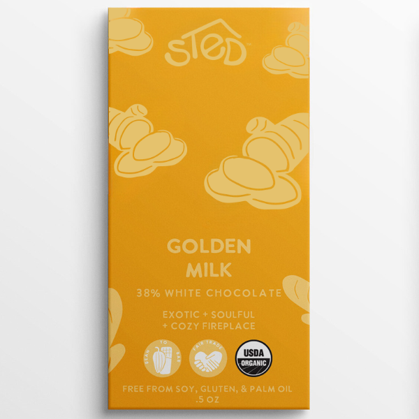 Golden Milk | Sted Chocolate Bar