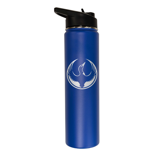 Minnesota Rebel Loon 24 oz. Laser Engraved Water Bottle || Minnesota Made Gifts