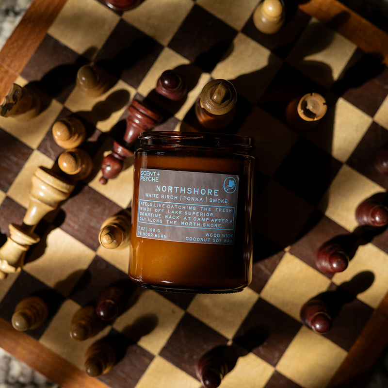 Scent + Psyche | Northshore Wood Wick Candle