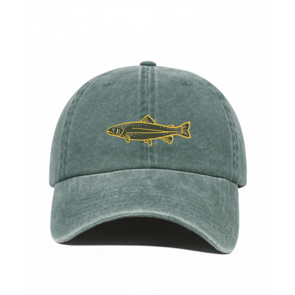 Vintage Trout Baseball Cap