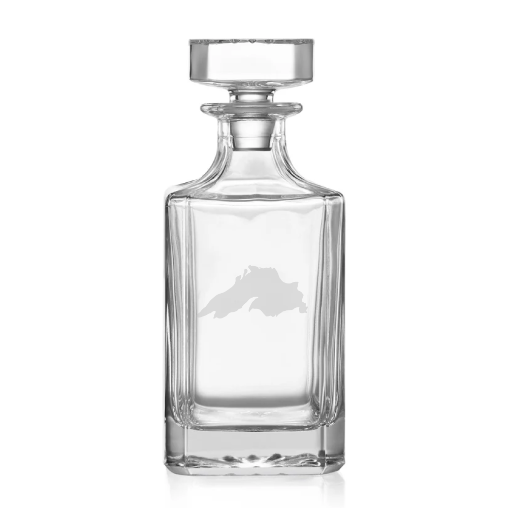 Laser Engraved Whiskey Decanter (750 mL) || Minnesota Made Gifts