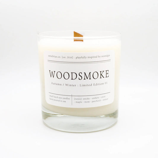 Woodsmoke Candle || Minnesota Made Gifts