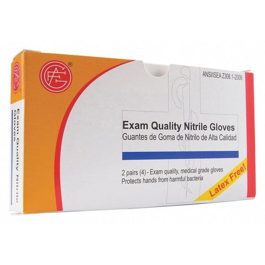 Nitrile Exam Gloves, 2 pair