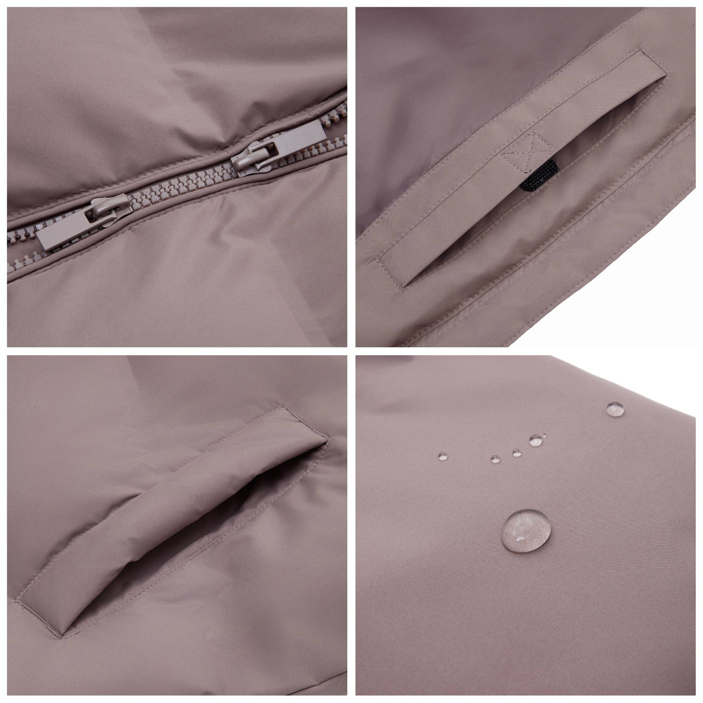 Women's Long Seamless Puffer Coat Below Knee Jacket