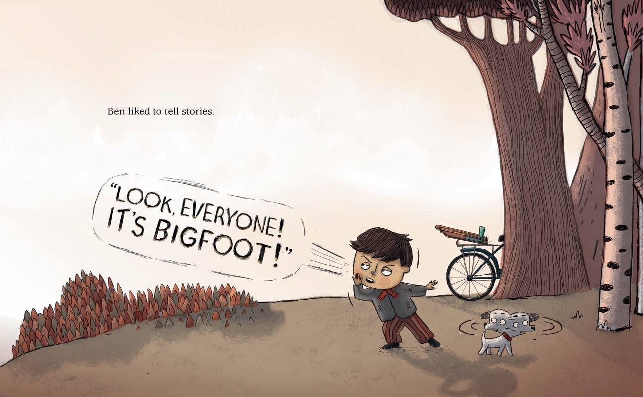 Boy Who Cried Bigfoot! by Scott Magoon || Minnesota Made Gifts