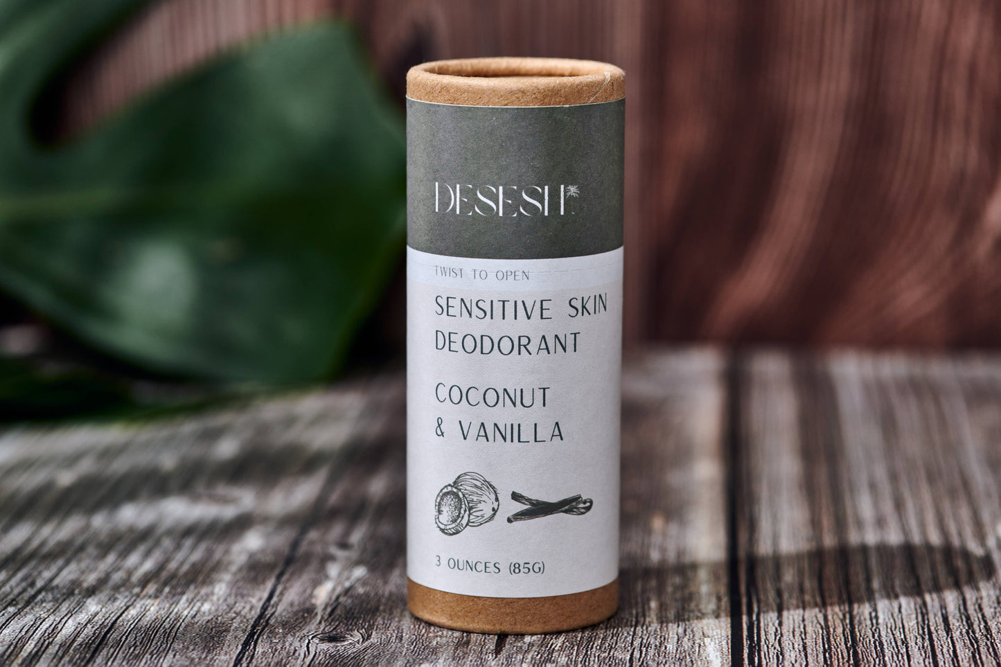 Natural Sensitive Deodorant (Aluminum Free, No Baking Soda)