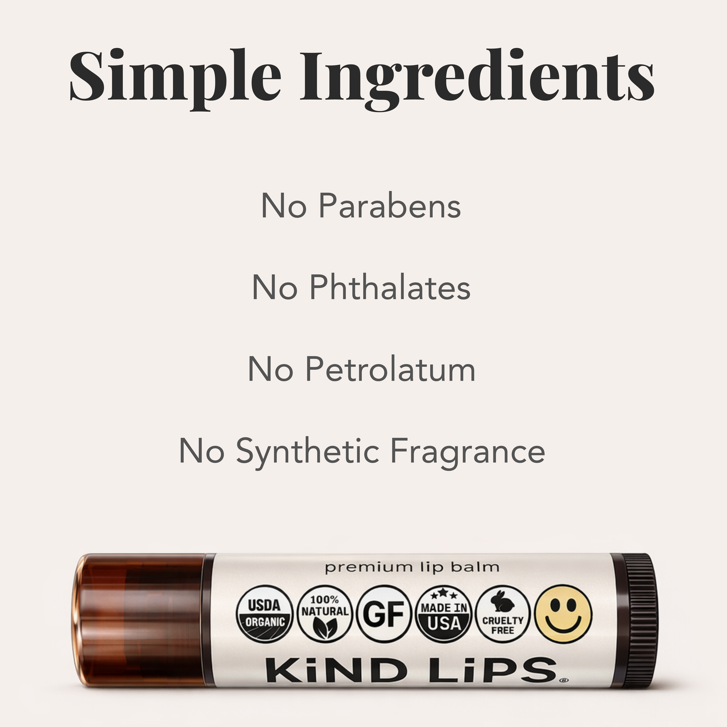 Citrus SPF Lip Balm 12 ct Display Box | SPF 15 | Organic