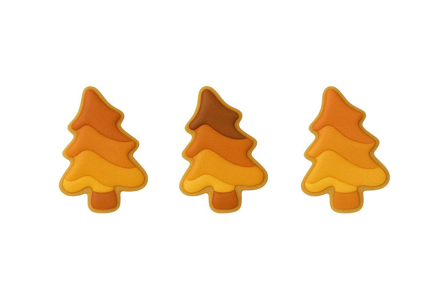 Mini Folk Tree 2 inch Cookie Cutter || Minnesota Made Gifts