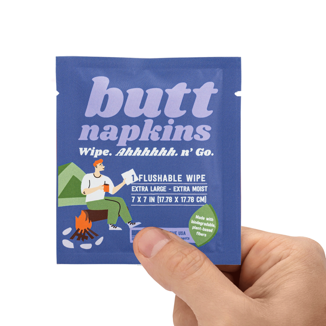 Camping Butt Napkins || Minnesota Made Gifts