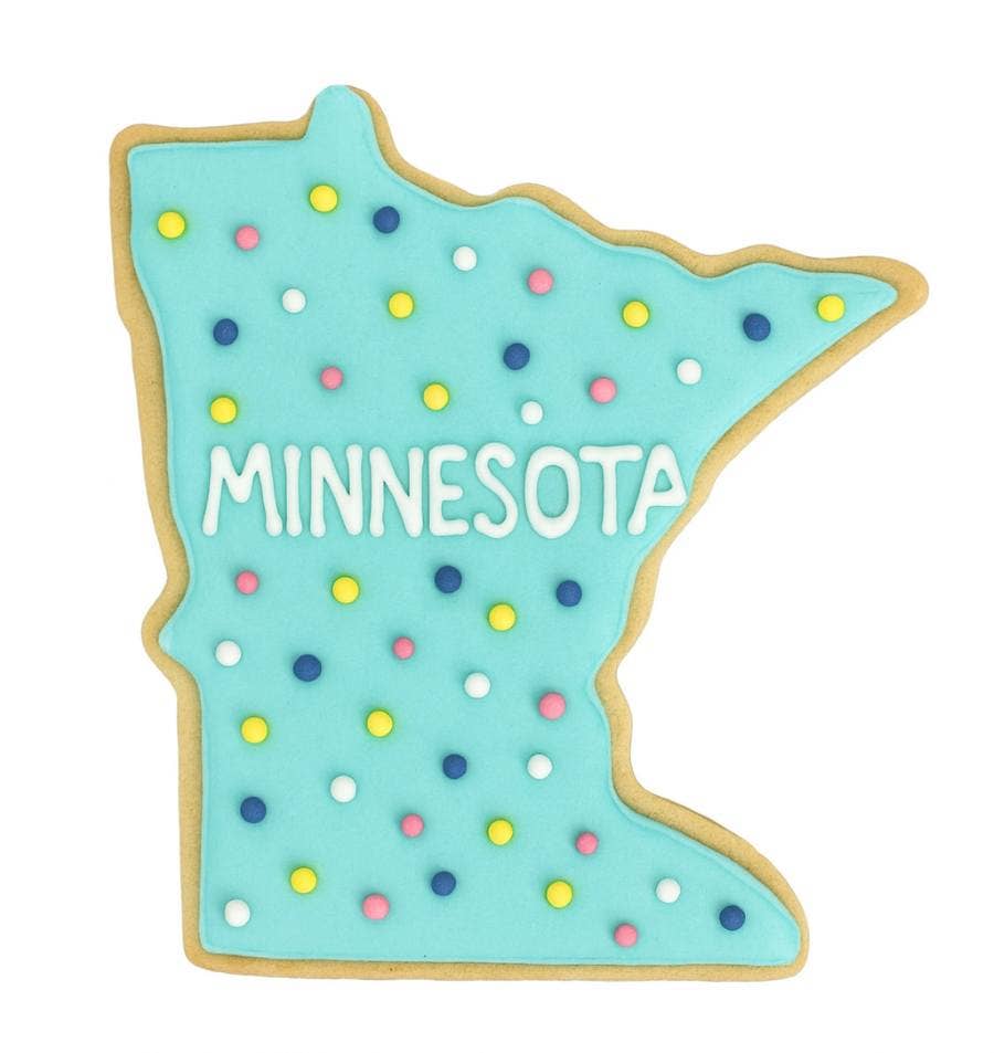 Minnesota State 3.5 inch Cookie Cutter || Minnesota Made Gifts