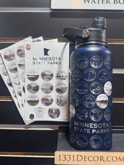 Minnesota State Parks Tracker Water Bottle