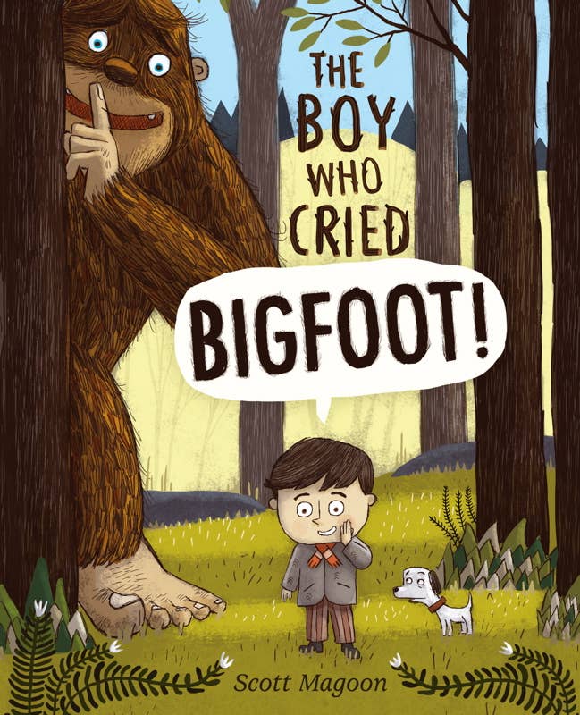Boy Who Cried Bigfoot! by Scott Magoon || Minnesota Made Gifts