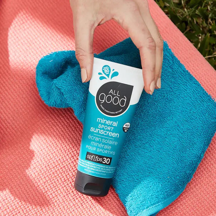Sport Mineral Sunscreen Lotion w/ Organic Ingredients SPF 30