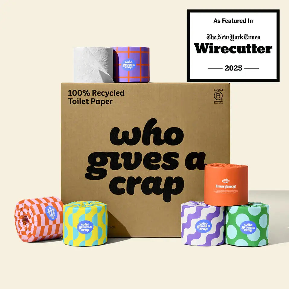 100% Recycled Toilet Paper - Single Roll || Minnesota Made Gifts