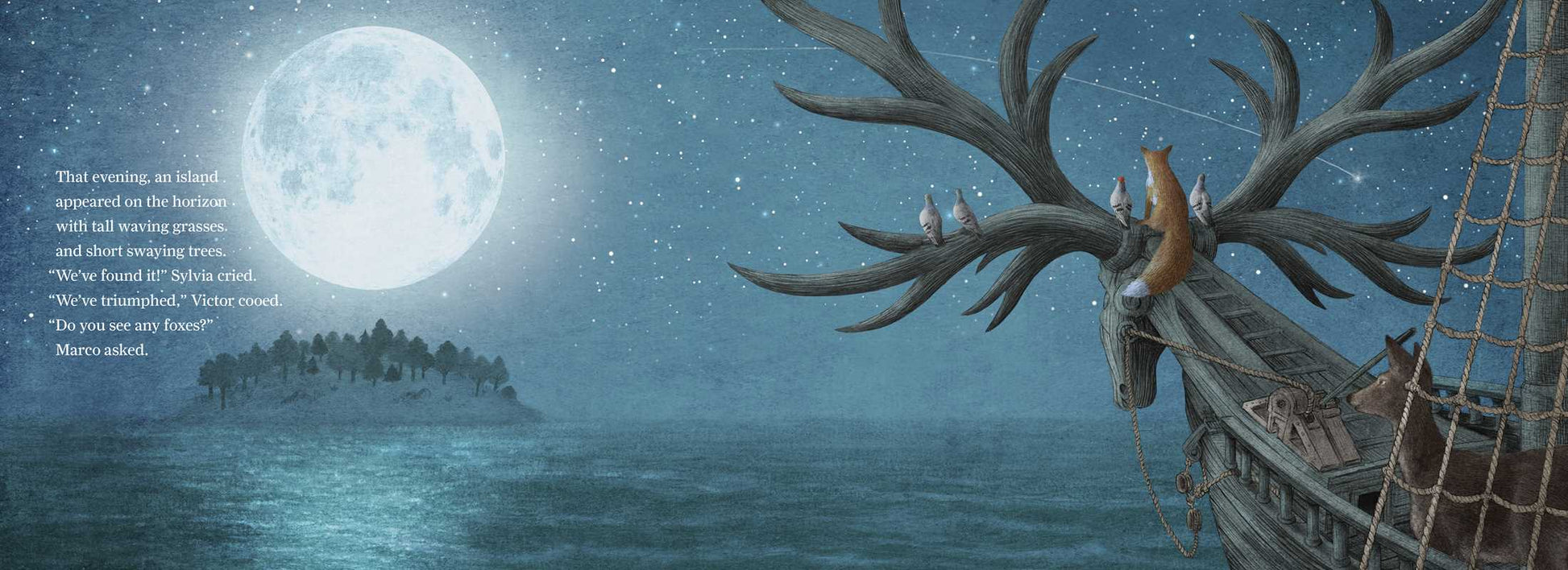 Antlered Ship by Dashka Slater || Minnesota Made Gifts