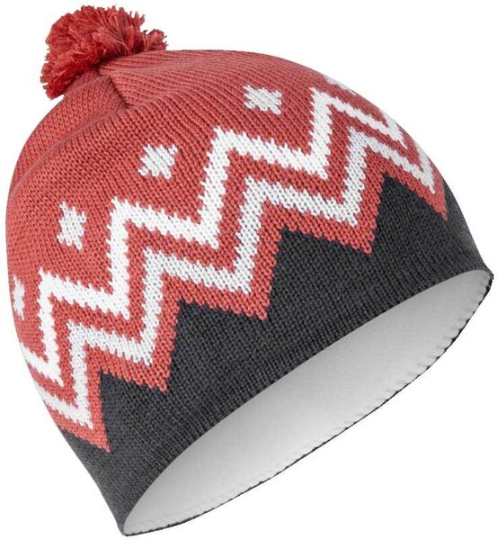 Daehlie Hat Pattern Dusty Red