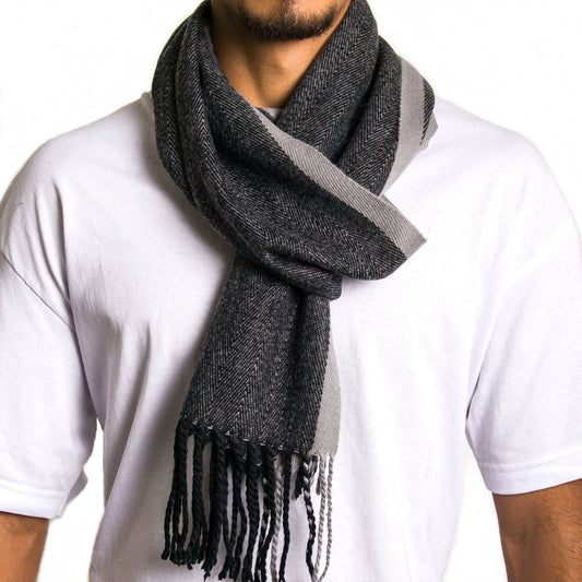 Mens Scarf Softer Than Cashmere Scarves Plaids Womens Winter