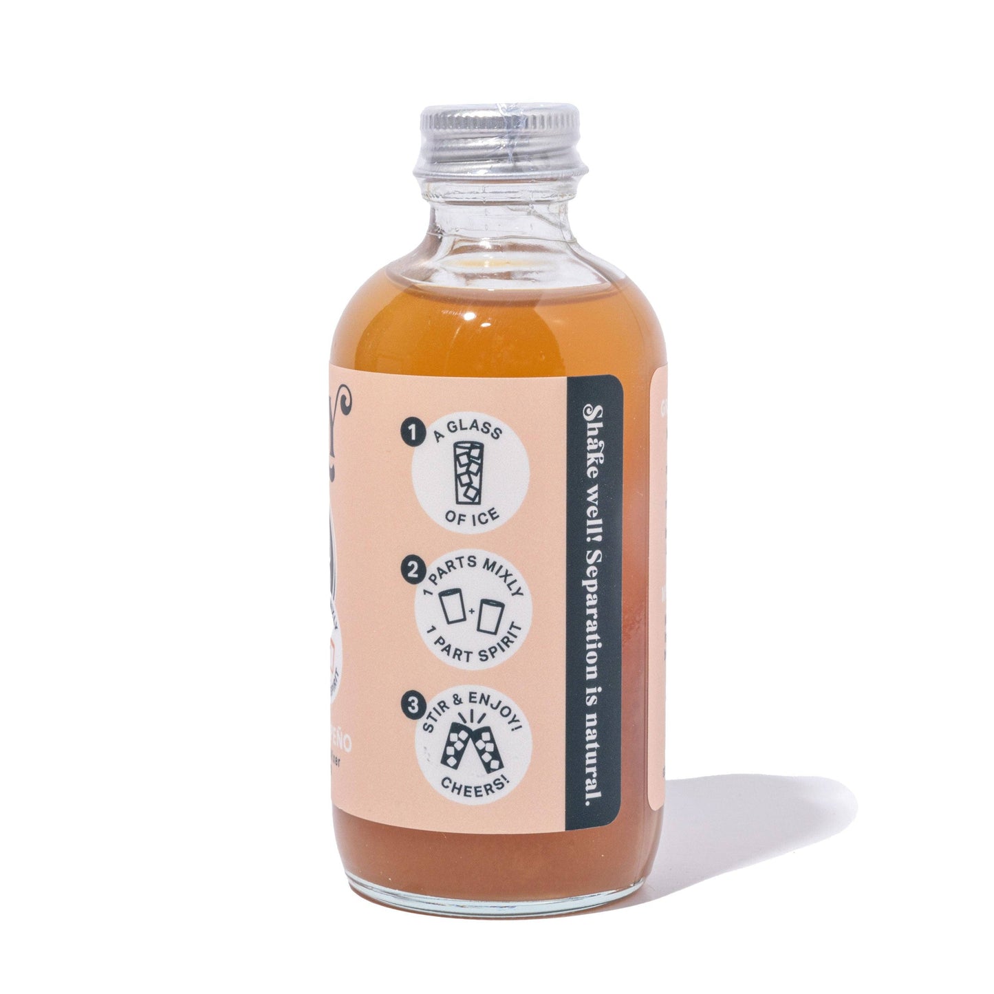 Grapefruit Jalapeño 4oz - Cocktail / Mocktail Beverage Mixer