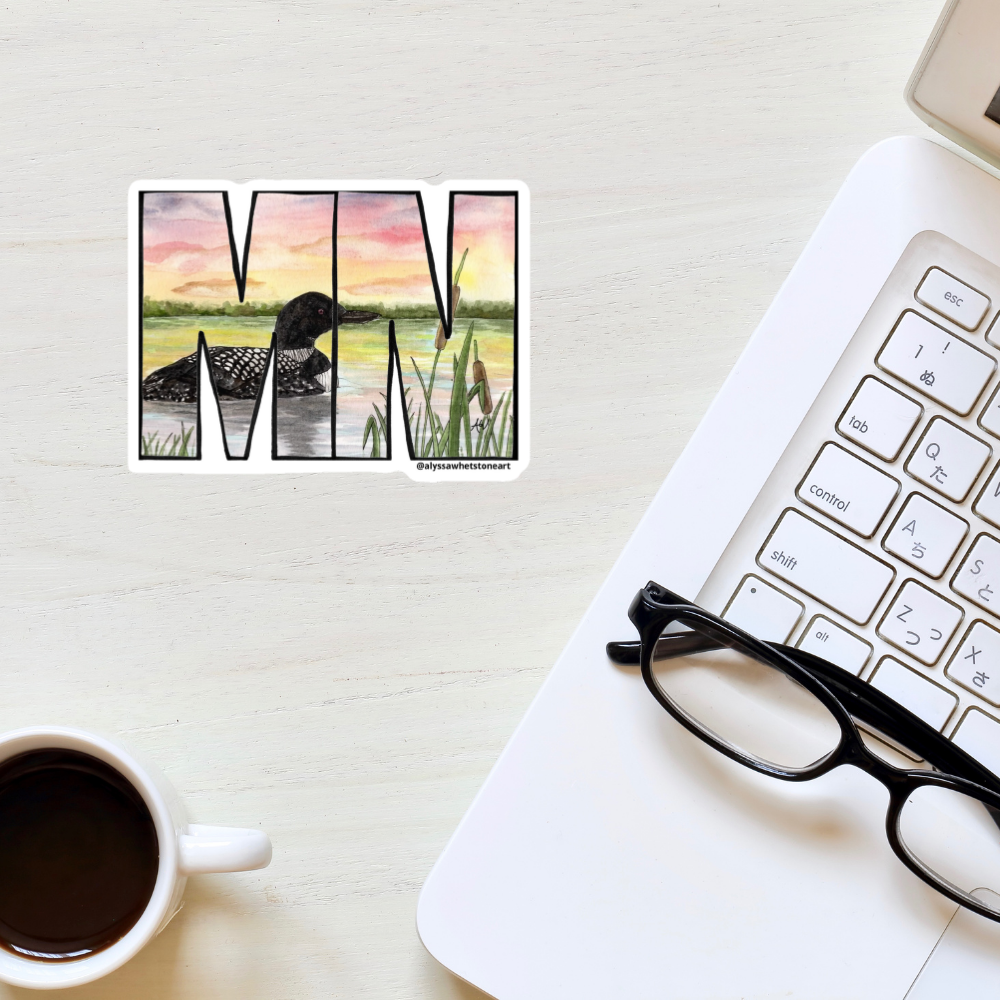 Loon MN - Vinyl Decal Sticker