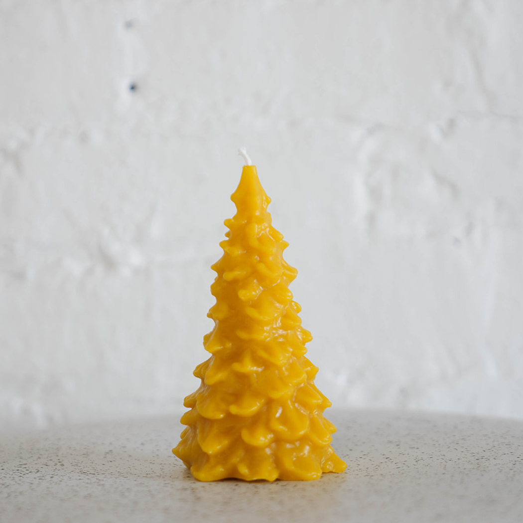 Northwoods (Lrg) – Pine Tree Beeswax Candle