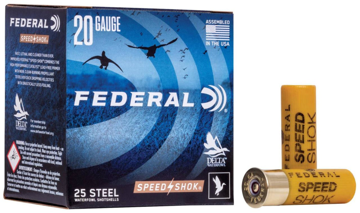 Speed Shok 20 Gauge Non-Toxic Shotgun Shells