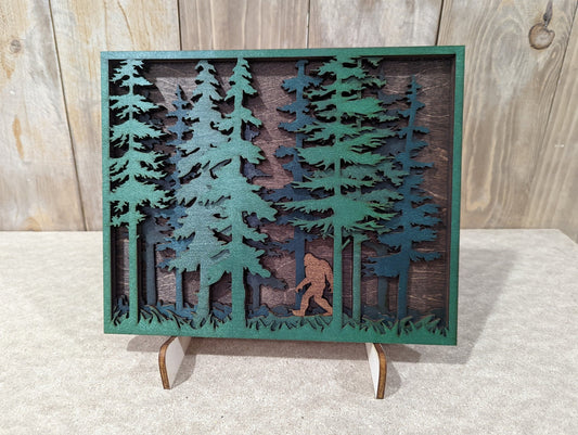 Knit and Nailed | Layered Wood Sign