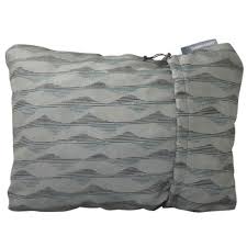 Compressible Pillow Gray Mountains Sm