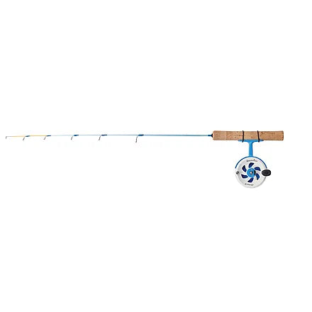 Shakespeare Glacier Drop Inline Ice Rod Combo Orange Tip 27"