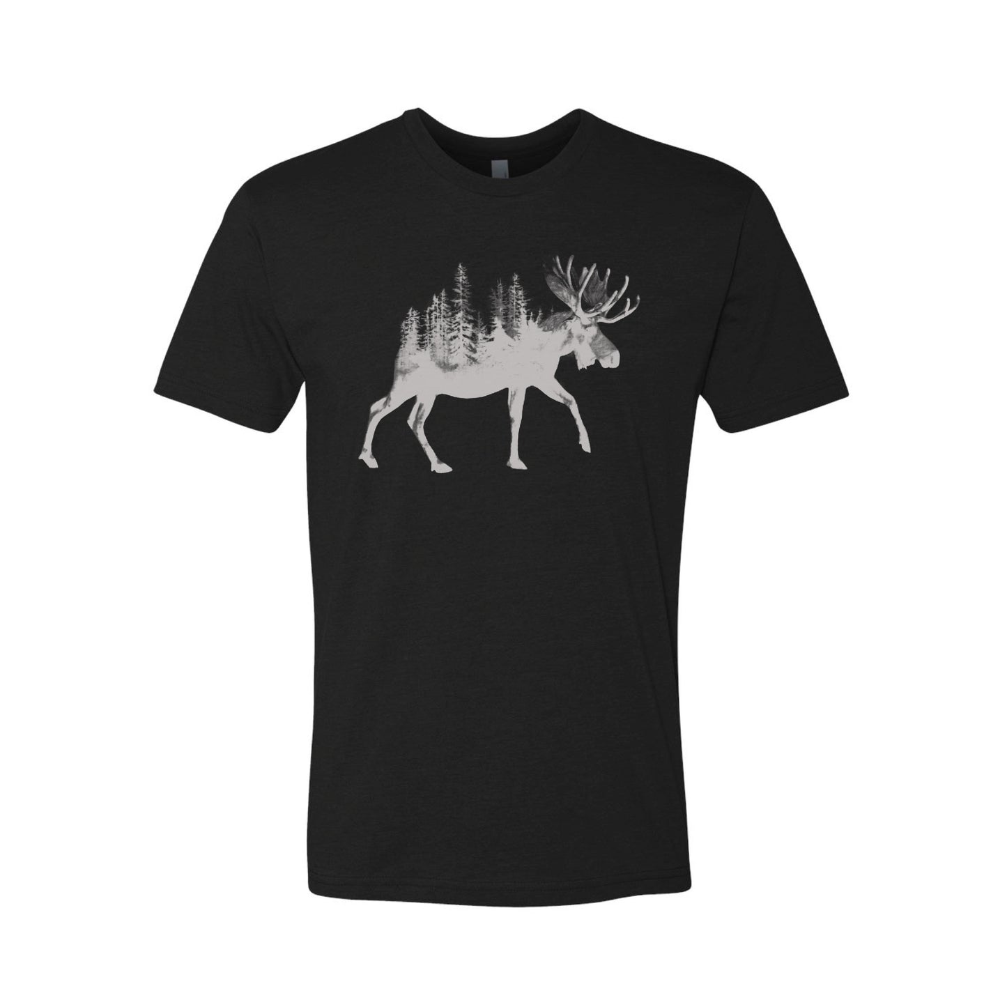 Moose Treeline Premium Sueded T-Shirt || Minnesota Made Gifts