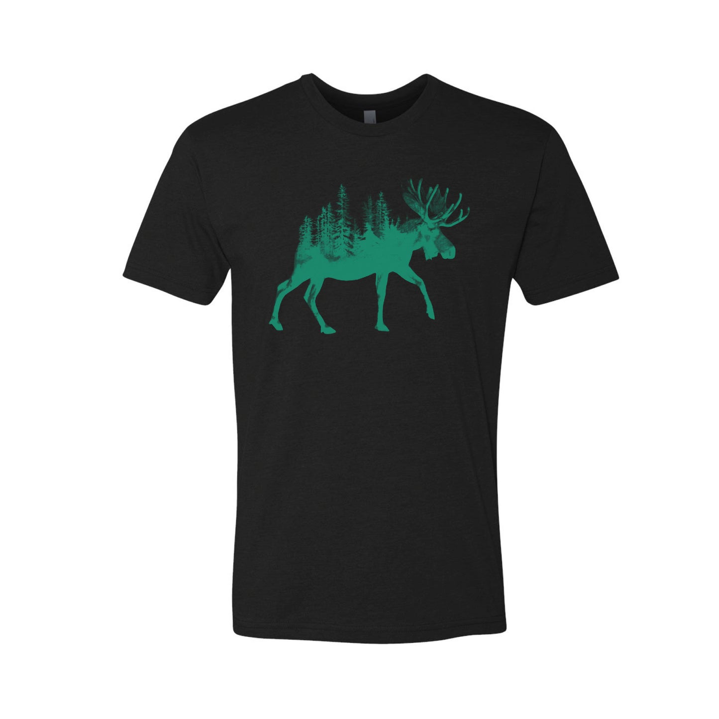 Moose Treeline Premium Sueded T-Shirt || Minnesota Made Gifts